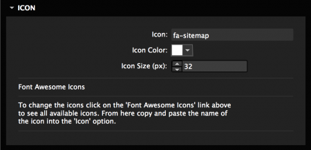 Choose from over 600+ Font Awesome Icons