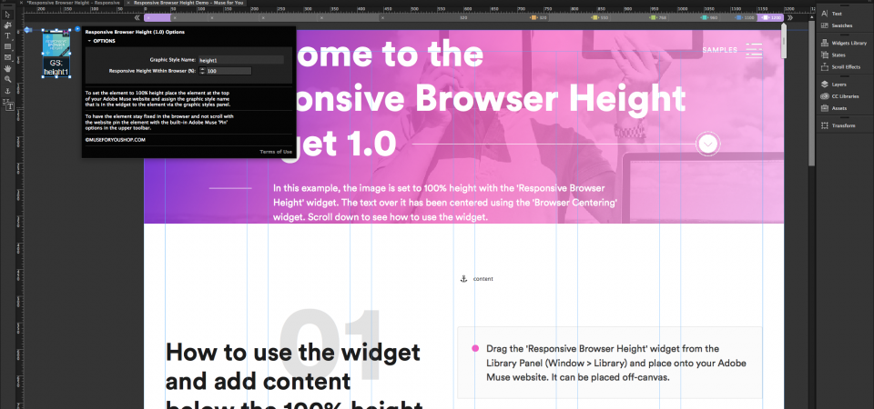 Responsive Browser Height