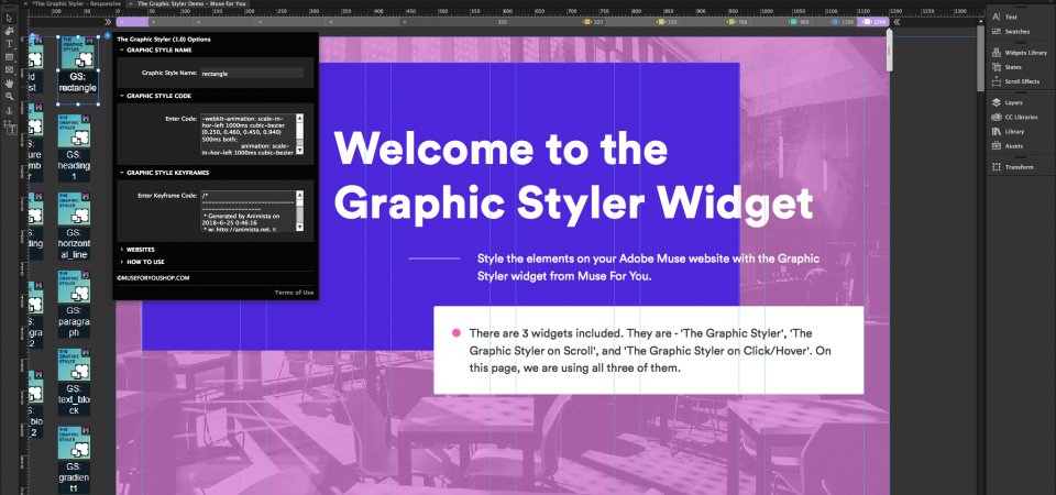 The Graphic Styler