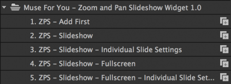 Add a fullscreen slideshow or custom size
